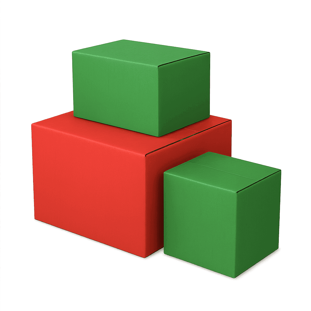 Colored Corrugated Box